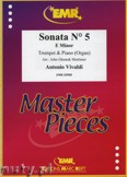 Okładka: Vivaldi Antonio, Sonata N° 5 in E minor - Trumpet