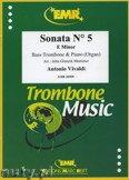Okładka: Vivaldi Antonio, Sonata N° 5 in E minor - Trombone