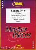 Okładka: Vivaldi Antonio, Sonata N° 6 in Bb major - CLARINET