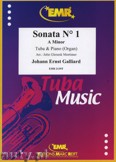 Okładka: Galliard Johann Ernst, Sonata N° 1 in A minor - Tuba