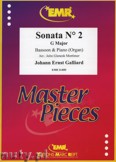 Okładka: Galliard Johann Ernst, Sonata N° 2 in G major - BASSOON
