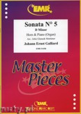 Okładka: Galliard Johann Ernst, Sonata N° 5 in D minor - Horn