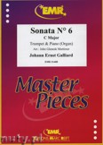 Okładka: Galliard Johann Ernst, Sonata N° 6 in C major - Trumpet