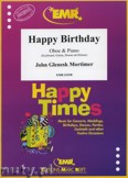 Okładka: Mortimer John Glenesk, Happy Birthday - Oboe