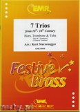 Okładka: Sturzenegger Kurt, 7 Trios aus der 16. - 18. Jahrhundert für Horn, Posaune und Tuba