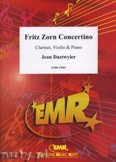 Okładka: Daetwyler Jean, Fritz Zorn Concertino for Clarinet, Violin and Piano