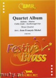Okładka: Michel Jean-François, Quartet Album (Cielito Lindo, Kalinka, Shalom, Scarborough Fair) - BRASS ENSAMBLE