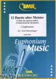 Okładka: Sturzenegger Kurt, 12 Duette Alter Meister - Euphonium