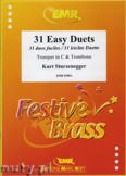 Okładka: Sturzenegger Kurt, 31 Duos faciles (Trompete in C) - BRASS ENSAMBLE