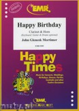 Okładka: Mortimer John Glenesk, Happy Birthday for Clarinet and Horn