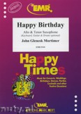 Okładka: Mortimer John Glenesk, Happy Birthday for Alto and Tenor Saxophone