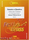 Okładka: Hertel Johann Wilhelm, Sonata a Quattro for 2 Horns and 2 Trombones