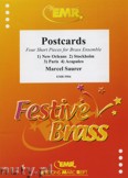 Okadka: Saurer Marcel, Postcards for Brass Ensemble