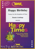 Okładka: Armitage Dennis, Happy Birthday - Saxophone