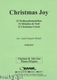 Okładka: Michel Jean-François, 32 Weihnachtsmelodien für Klarinette, Alt Saxophone und Klavier (Orgel)