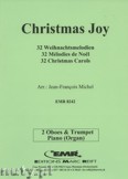 Okładka: Michel Jean-François, 32 Weihnachtsmelodien für 2 Oboen, Trompete und Klavier (Orgel)
