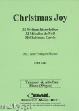 Okładka: Michel Jean-François, 32 Weihnachtsmelodien für Trompete, Alt Saxophon und Klavier (Orgel)