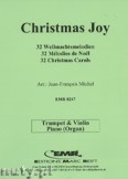 Okładka: Michel Jean-François, 32 Weihnachtsmelodien für Trompete, Violine und Klavier (Orgel)