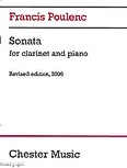 Okadka: Poulenc Francis, Clarinet Sonata (2006 Edition)
