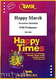 Okładka: Tschannen Fritz, Happy March - Accordion Ensemble