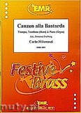 Okładka: Milanuzzi Carlo, Canzon alla Bastarda - Trumpet (Cornet), Trombone & Piano (Organ)