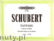 Okładka: Schubert Franz, Fantasia in F minor Op.103/D940 (Pf/4h)