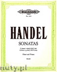 Okładka: Händel George Friedrich, Sonatas for Oboe and Piano, HWV 366, HWV 364a