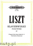 Okadka: Liszt Franz, Piano Works, Vol. 4
