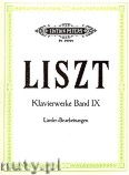 Okładka: Liszt Franz, Klavierwerke, Lieder - Bearbeitungen, Band 9