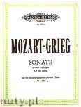 Okładka: Grieg Edward, Mozart Wolfgang Amadeus, Sonata in G major K 283 for two Pianos
