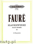 Okładka: Fauré Gabriel, Piano Works, 13 Nocturnes, Vol. 3