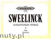 Okadka: Sweelinck Jan Pieterszoon, Selected Works for Organ (Harpsichord), Vol. 2