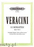 Okładka: Veracini Francesco Maria, 12 Sonatas Op.1 Vol.1 (VlnPf)