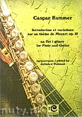 Okładka: Kummer Caspar, Introduction et Variazions sur un theme de Mozart op. 10