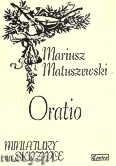 Okadka: Matuszewski Mariusz, Oratio