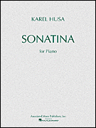 Okładka: Husa Karel, Sonatina for Piano