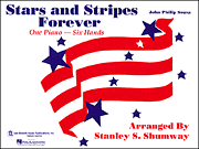Okadka: Sousa John Philip, Stars And Stripes Forever For Piano - Six Hands