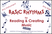 Okładka: , Basic Rhythms Flashcards