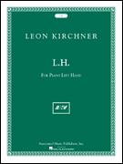 Okładka: Kirchner Leon, L.H. for Leon Fleisher