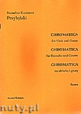 Okładka: Przybylski Bronisław Kazimierz, Chromatica na altówkę i gitarę (partytura + głosy, ca 2')
