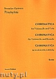 Okładka: Przybylski Bronisław Kazimierz, Chromatica na wiolonczelę i altówkę (partytura + głosy, ca 2')