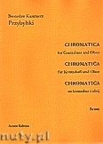Okładka: Przybylski Bronisław Kazimierz, Chromatica na kontrabas i obój (partytura + głosy, ca 2')