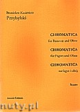 Okładka: Przybylski Bronisław Kazimierz, Chromatica na fagot i obój (partytura + głosy, ca 2')