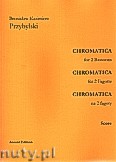 Okładka: Przybylski Bronisław Kazimierz, Chromatica na 2 fagoty (partytura + głosy, ca 2')