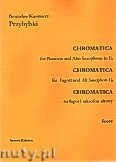 Okładka: Przybylski Bronisław Kazimierz, Chromatica na fagot i saksofon altowy (partytura + głosy, ca 2')