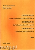 Okładka: Przybylski Bronisław Kazimierz, Chromatica na saksofon altowy i trąbkę B (partytura + głosy, ca 2')