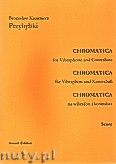Okładka: Przybylski Bronisław Kazimierz, Chromatica na wibrafon i kontrabas (partytura + głosy, ca 2')