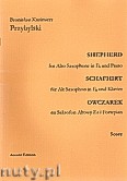 Okładka: Przybylski Bronisław Kazimierz, Owczarek na saksofon altowy i fortepian (partytura + głosy, ca 2')