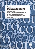 Okładka: Łukaszewski Paweł, Beatus Vir, Sanctus Ioannes de Dukla na chór mieszany a cappella
