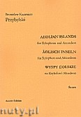 Okładka: Przybylski Bronisław Kazimierz, Wyspy Eolskie na ksylofon i akordeon (ca 19', partytura + głosy)